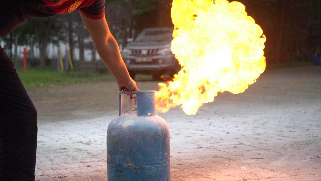 VATANDAŞLAR YANGIN KONUSUNDA BİLİNÇLENDİ